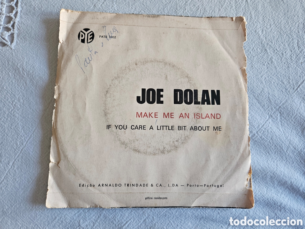 Discos de vinilo: JOE DOLAN MAKE ME AN ISLAND - Foto 2