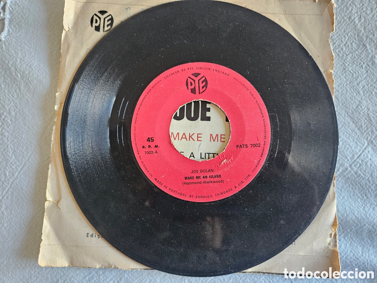 Discos de vinilo: JOE DOLAN MAKE ME AN ISLAND - Foto 3