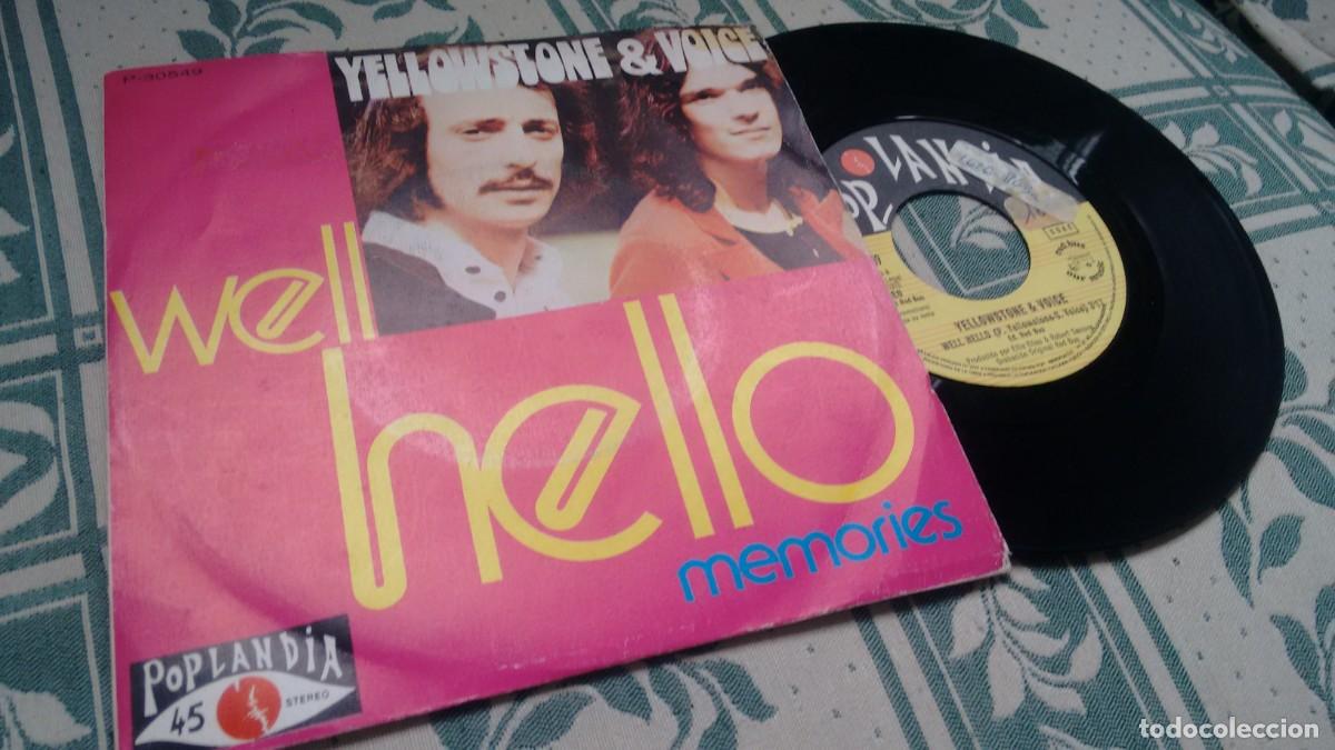 Discos de vinilo: Single ( vinilo) de YELLOSTONE & VOICE a&ntilde;o 1.973 - Foto 1
