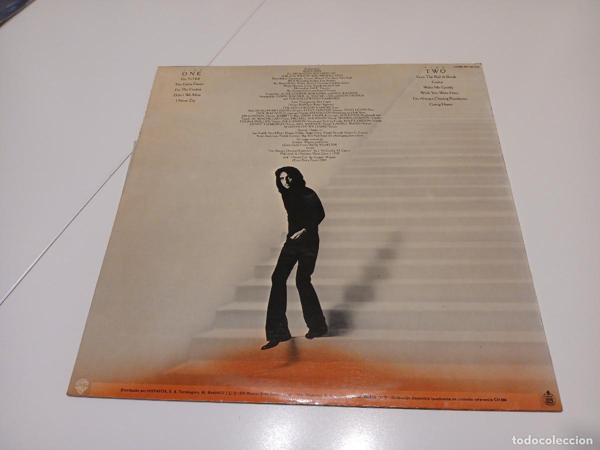 Discos de vinilo: Alice Cooper &ndash; Goes To Hell- (1976) LP disco vinilo - Foto 7