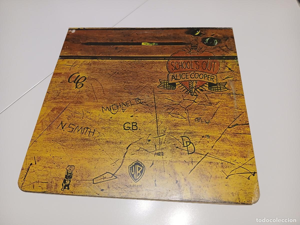 Discos de vinilo: Alice Cooper &ndash; Schools Out- (1981) LP disco vinilo - Foto 1