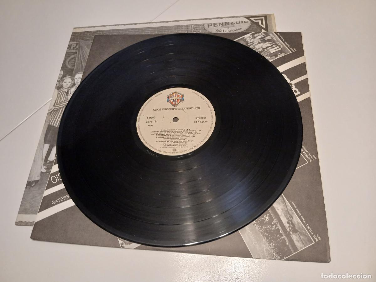 Discos de vinilo: Alice Cooper &ndash; Greatest Hits- (1982) LP disco vinilo - Foto 4