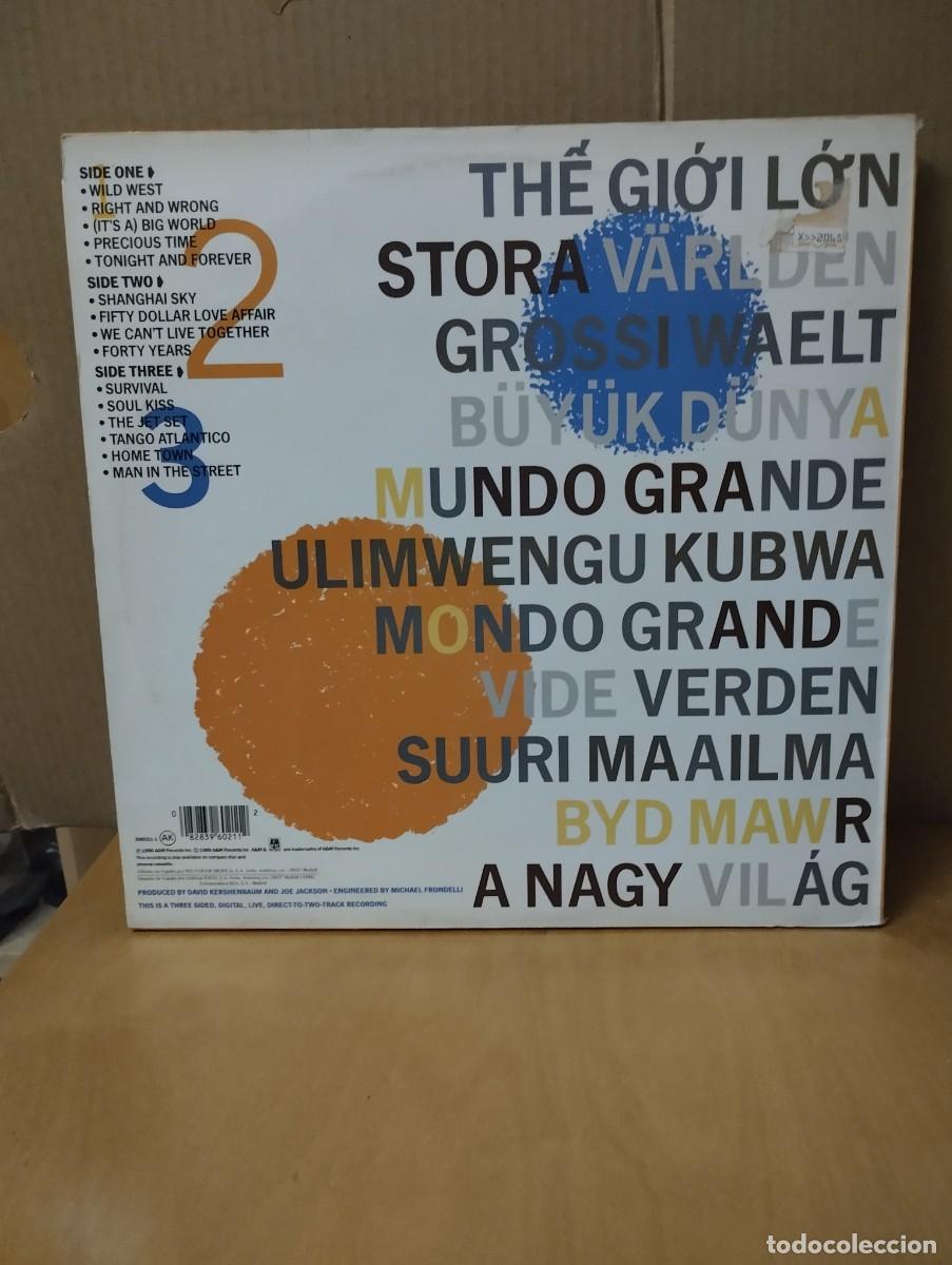 Discos de vinilo: JOE JACKSON ----- BIG WORLD - Foto 2