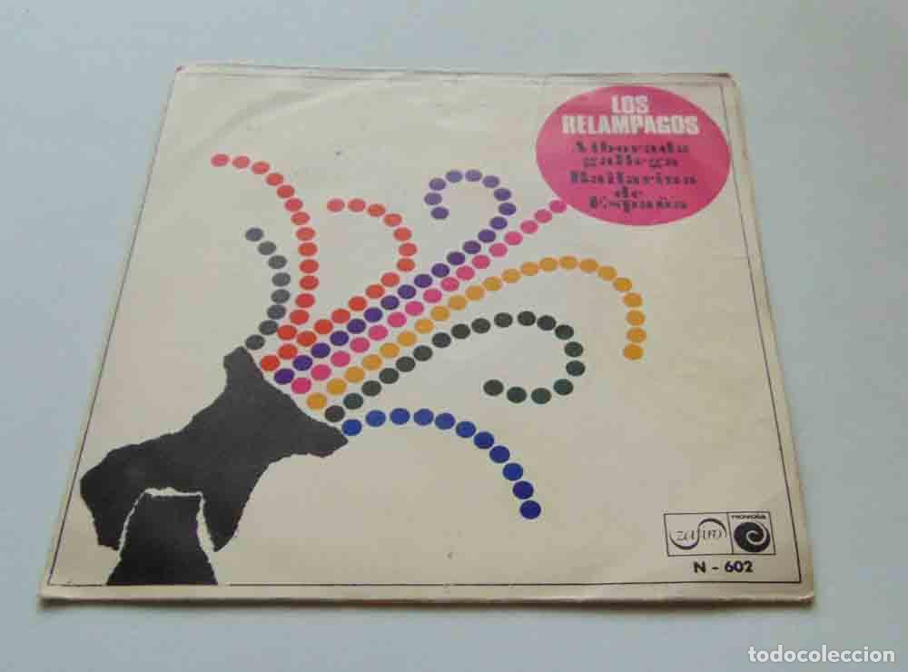 Discos de vinilo: LOS RELAMPAGOS - ALBORADA GALLEGA - SINGLE DE 1966 - Foto 6