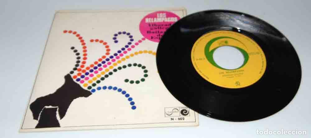 Discos de vinilo: LOS RELAMPAGOS - ALBORADA GALLEGA - SINGLE DE 1966 - Foto 5