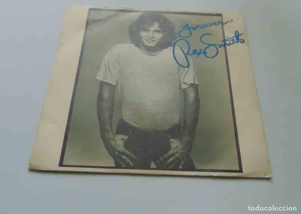 Discos de vinilo: REX SMITH - FOREVER - SINGLE 1979 - Foto 5