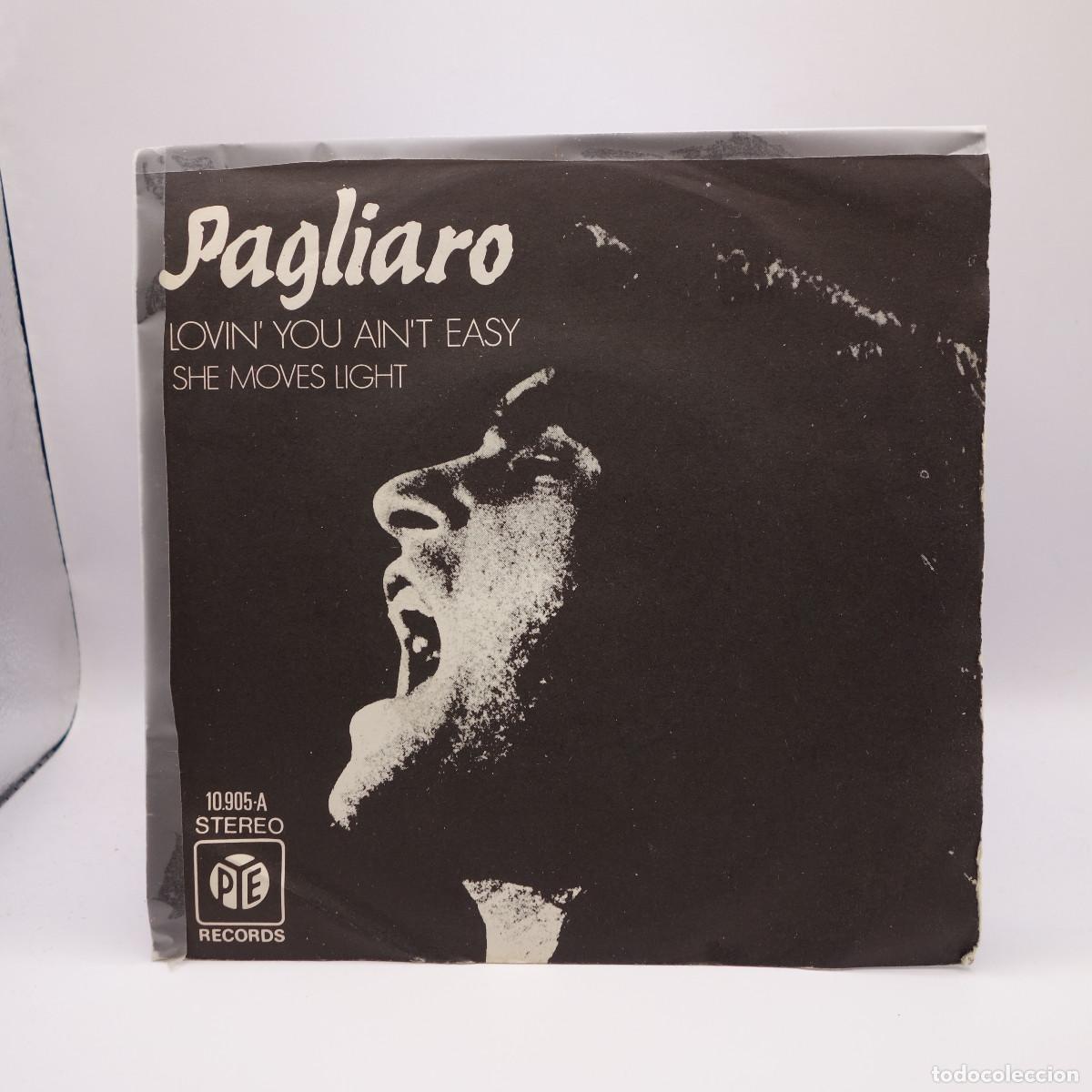 Discos de vinilo: PAGLIARO - SHE MOVES LIGHT - Foto 1
