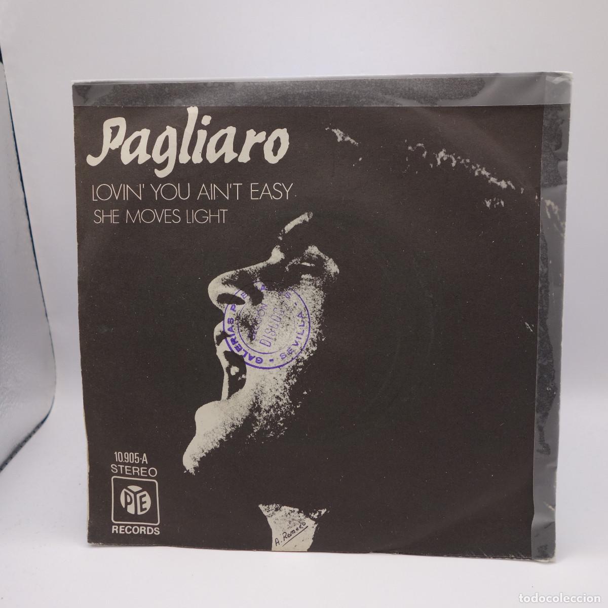 Discos de vinilo: PAGLIARO - SHE MOVES LIGHT - Foto 4