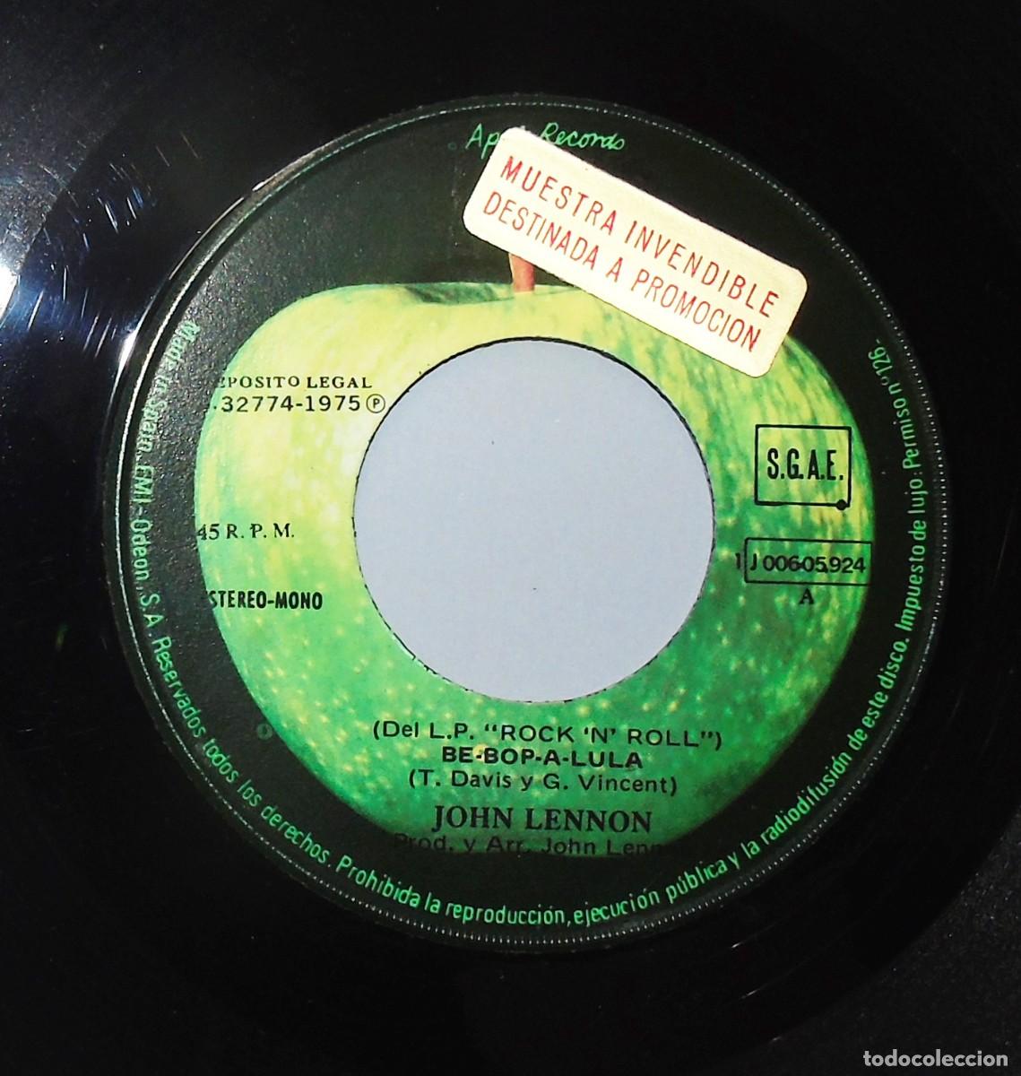 Discos de vinilo: JOHN LENNON -- BE - BOP - A LULA & YA YA - Foto 4
