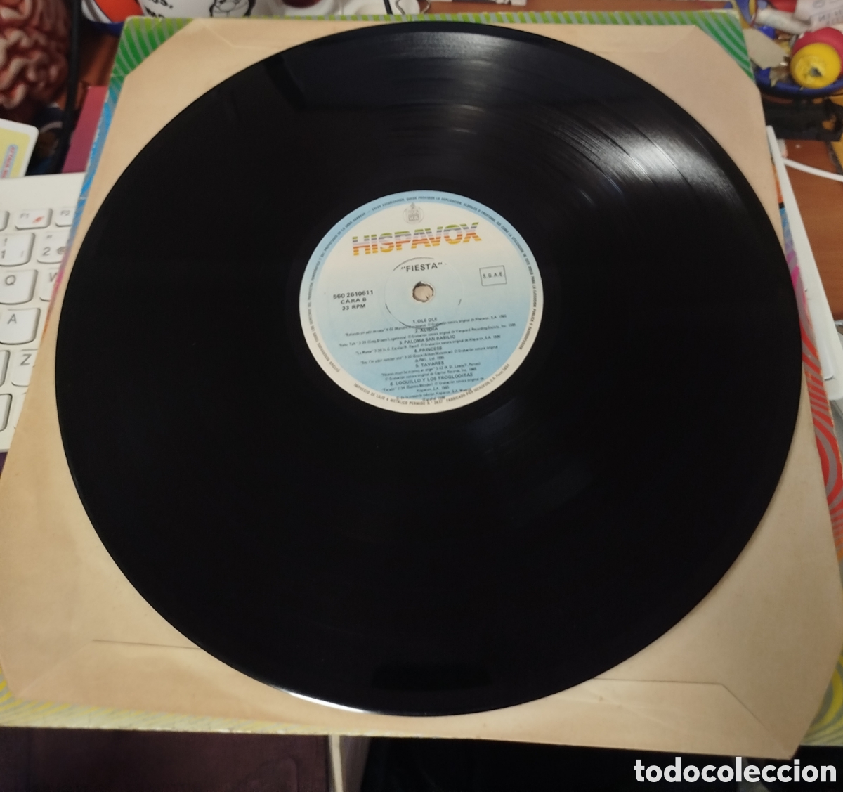 Discos de vinilo: Fiesta. VV.AA. Gary low, Loquillo, Ole Ole... - Foto 2