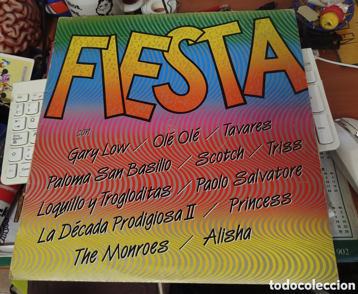 Discos de vinilo: Fiesta. VV.AA. Gary low, Loquillo, Ole Ole... - Foto 1