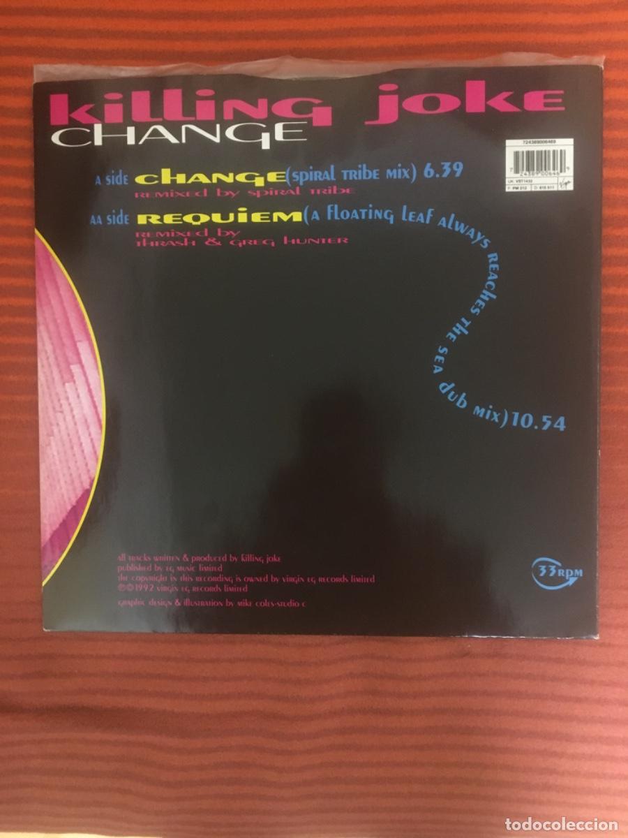 Discos de vinilo: KILLING JOKE-CHANGE SPIRAL TRIBE MIX - Foto 2