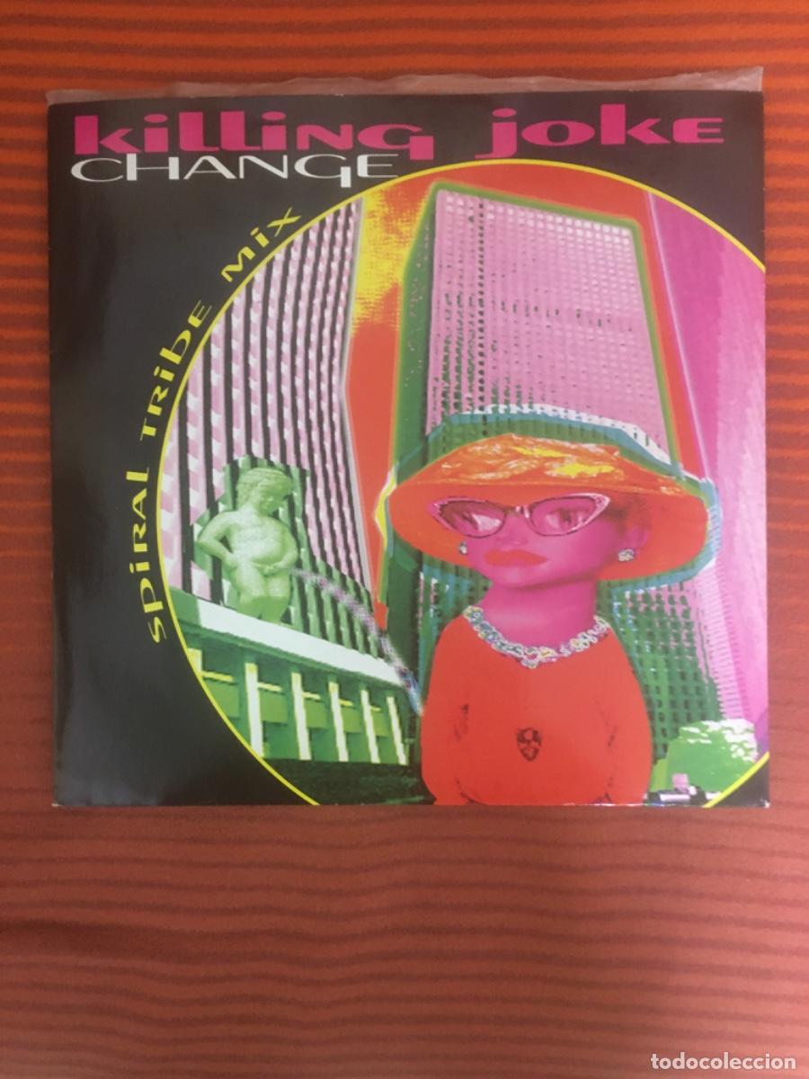 Discos de vinilo: KILLING JOKE-CHANGE SPIRAL TRIBE MIX - Foto 1