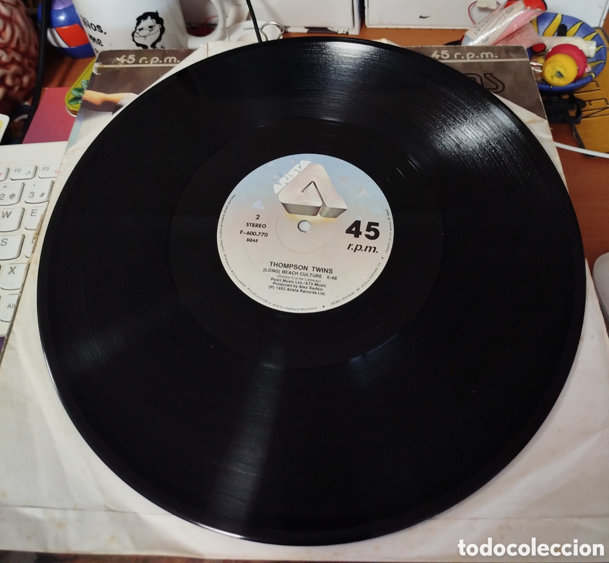 Discos de vinilo: Thomson Twins - Lies - Foto 3