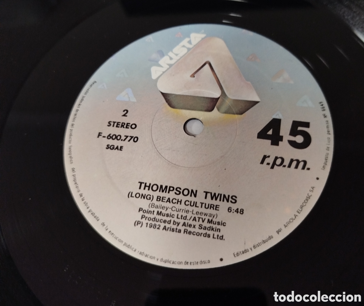 Discos de vinilo: Thomson Twins - Lies - Foto 4