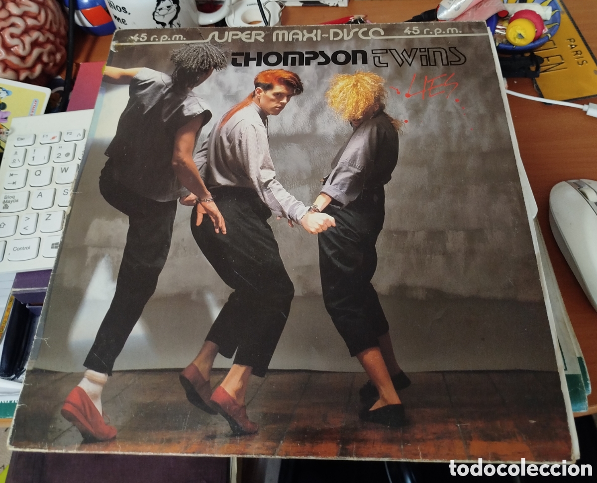 Discos de vinilo: Thomson Twins - Lies - Foto 1