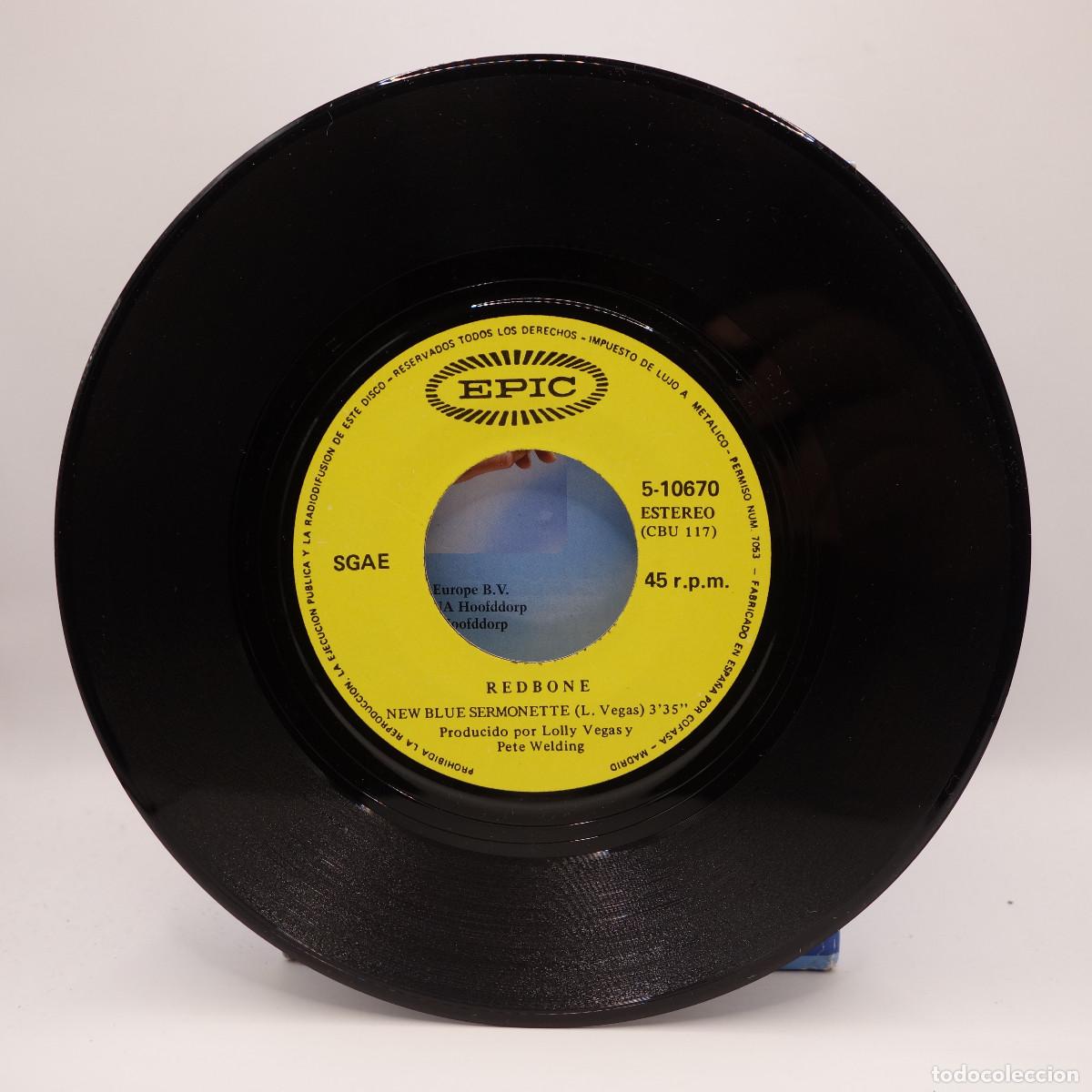 Discos de vinilo: REDBONE - MAGGIE - NEW BLUE SERMONETTE - Foto 3