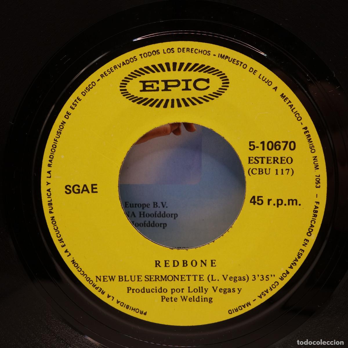 Discos de vinilo: REDBONE - MAGGIE - NEW BLUE SERMONETTE - Foto 4