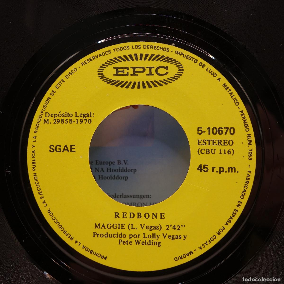 Discos de vinilo: REDBONE - MAGGIE - NEW BLUE SERMONETTE - Foto 6