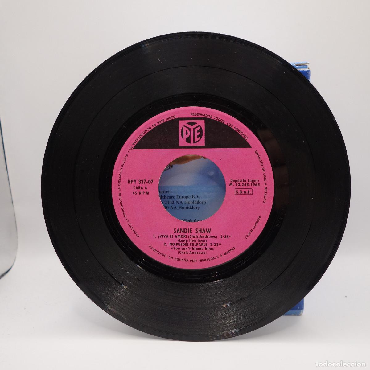 Discos de vinilo: SANDIE SHAW - VIVA EL AMOR - Foto 5