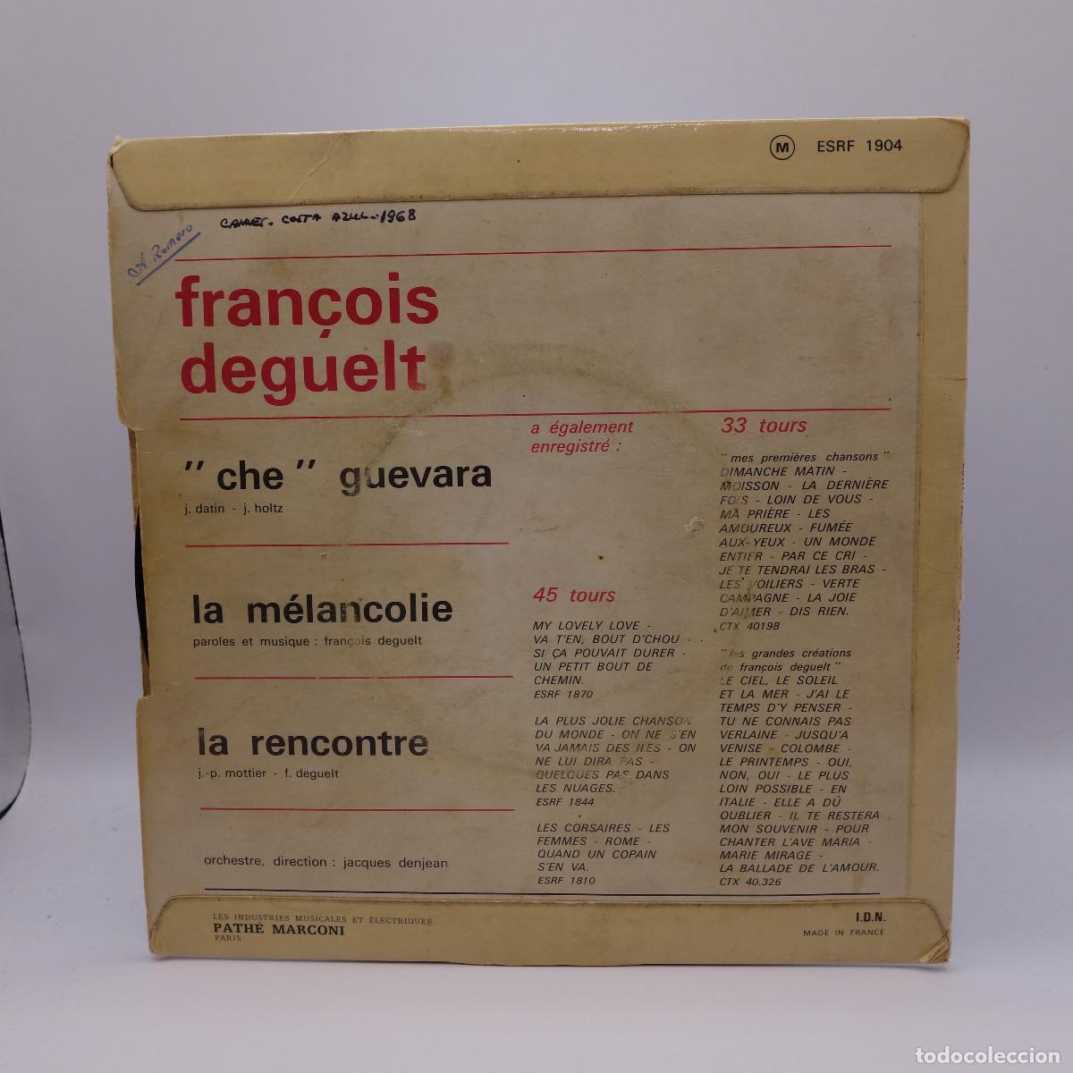 Discos de vinilo: FRAN&Ccedil;OIS DEGUELT - CHE GUEVARA - Foto 2