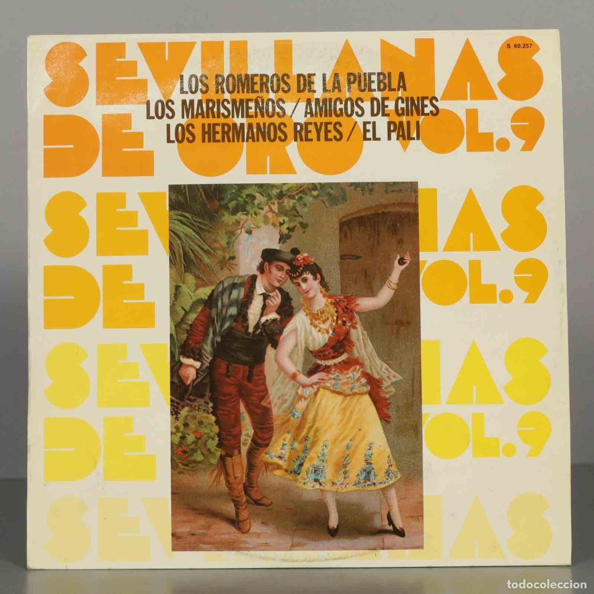 Discos de vinilo: LP. SEVILLANAS DE ORO vol. 9 - Foto 1
