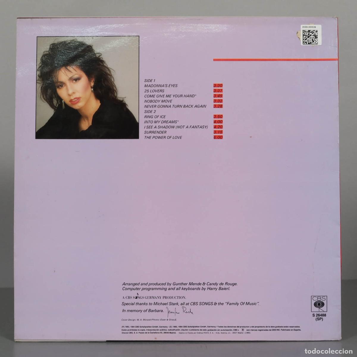 Discos de vinilo: LP. Jennifer Rush &ndash; Jennifer Rush - Foto 2