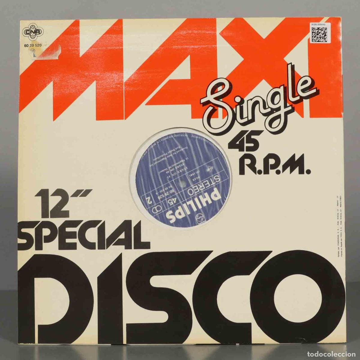 Discos de vinilo: MAXI-SINGLE. STARS ON 45 - Foto 2