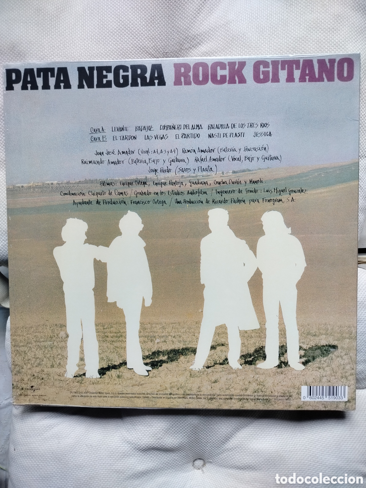 Discos de vinilo: Pata Negra LP Rock Gitano - Foto 2