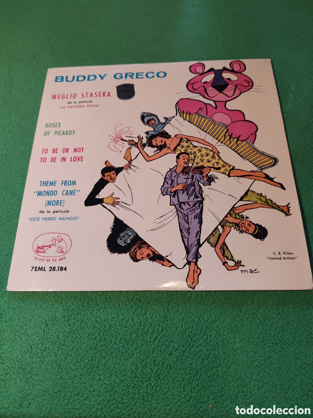 Discos de vinilo: Buddy Greco - Meglio stasera + 3 - Foto 1