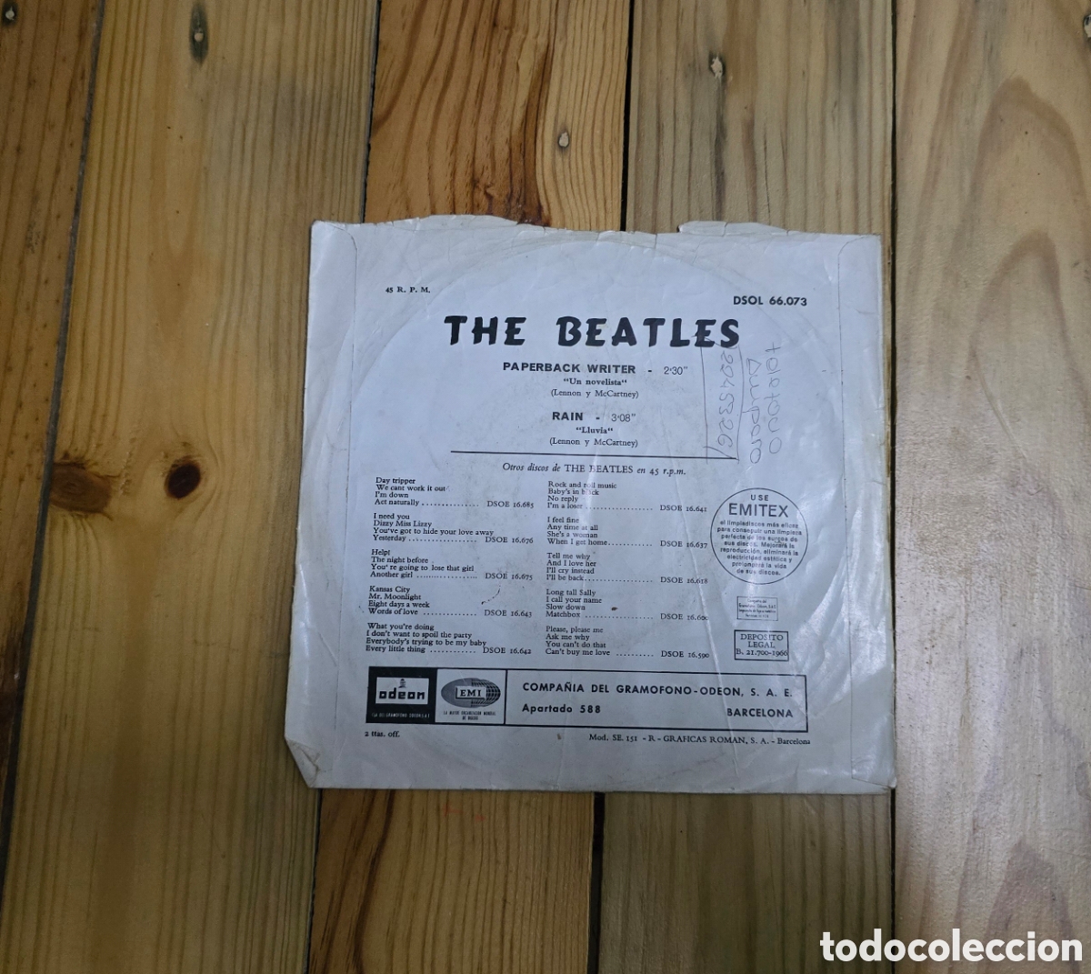 Discos de vinilo: The Beatles Lp singel - Foto 2