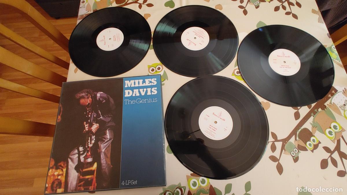 Discos de vinilo: MILES DAVIS-BOX 4 LP SET-THE GENIUS - Foto 1