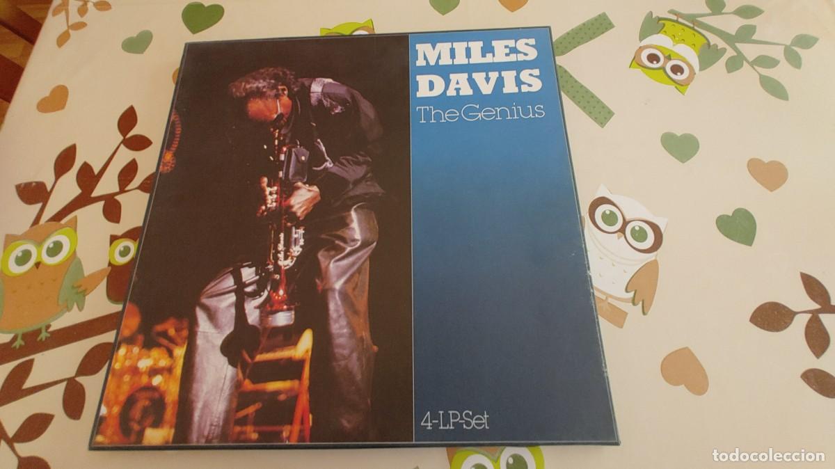Discos de vinilo: MILES DAVIS-BOX 4 LP SET-THE GENIUS - Foto 2