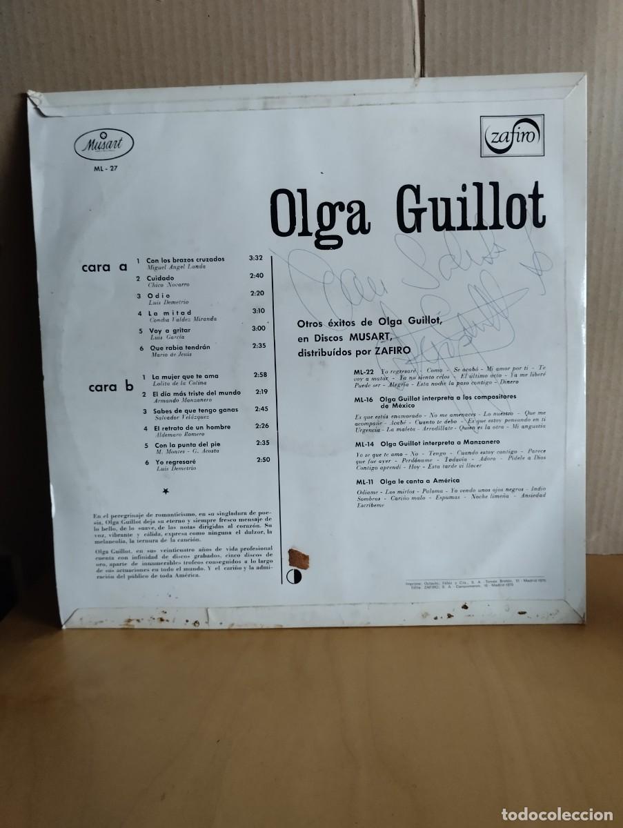 Discos de vinilo: OLGA GUILLOT ----- OLGA GUILLOT - Foto 2