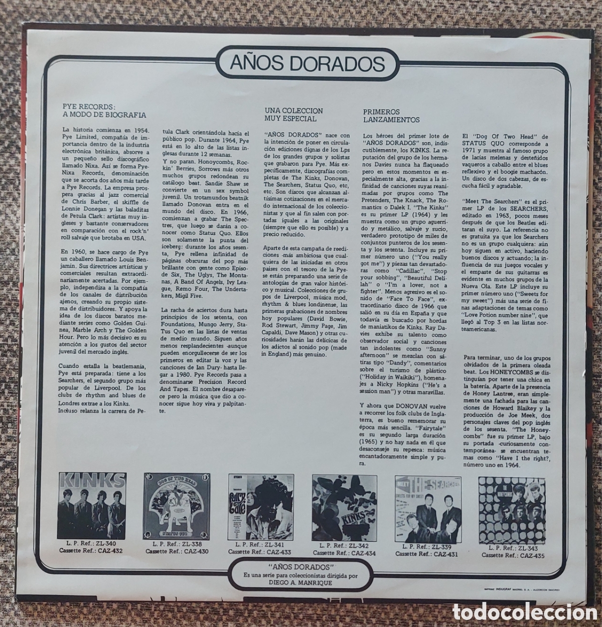 Discos de vinilo: KINKS - SU PRIMER LP - Foto 5