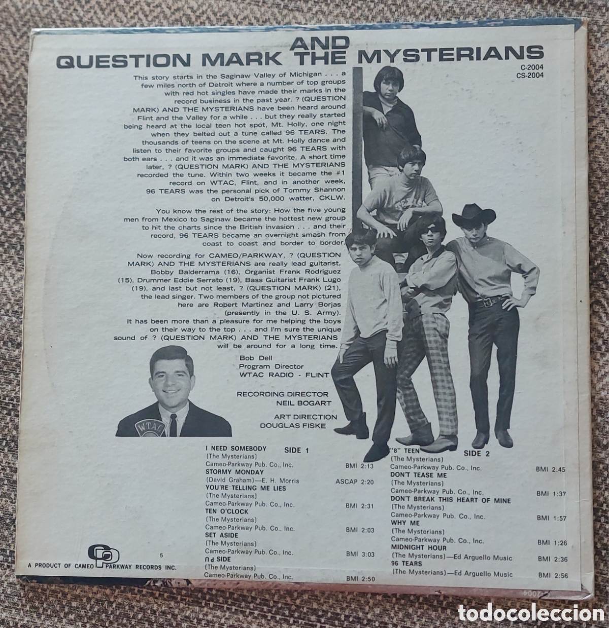 Discos de vinilo: QUESTION MARK & THE MYSTERIANS - 96 TEARS - Foto 2