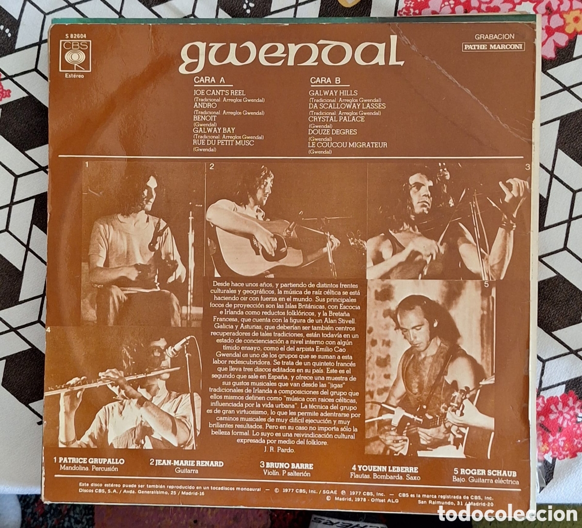 Discos de vinilo: Gwendal grabacion marconi - Foto 2