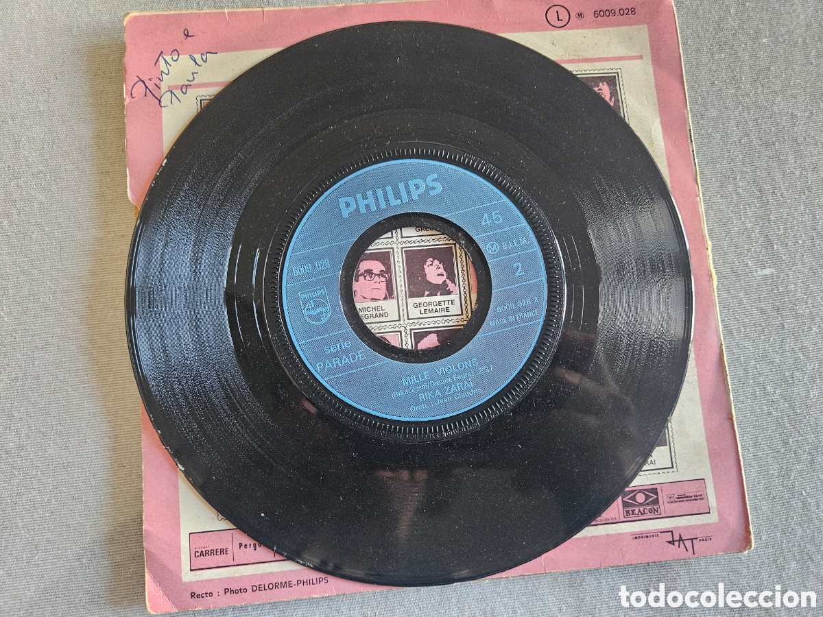 Discos de vinilo: RIKA ZARAI BALAPAPA EDICI&Oacute;N FRANCESA - Foto 3