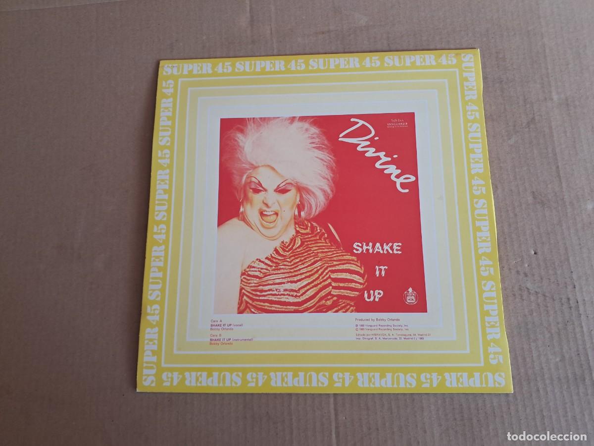 Discos de vinilo: DIVINE - SHAKE IT UP MAXI SINGLE 1983 EDICION ESPA&Ntilde;OLA - Foto 3