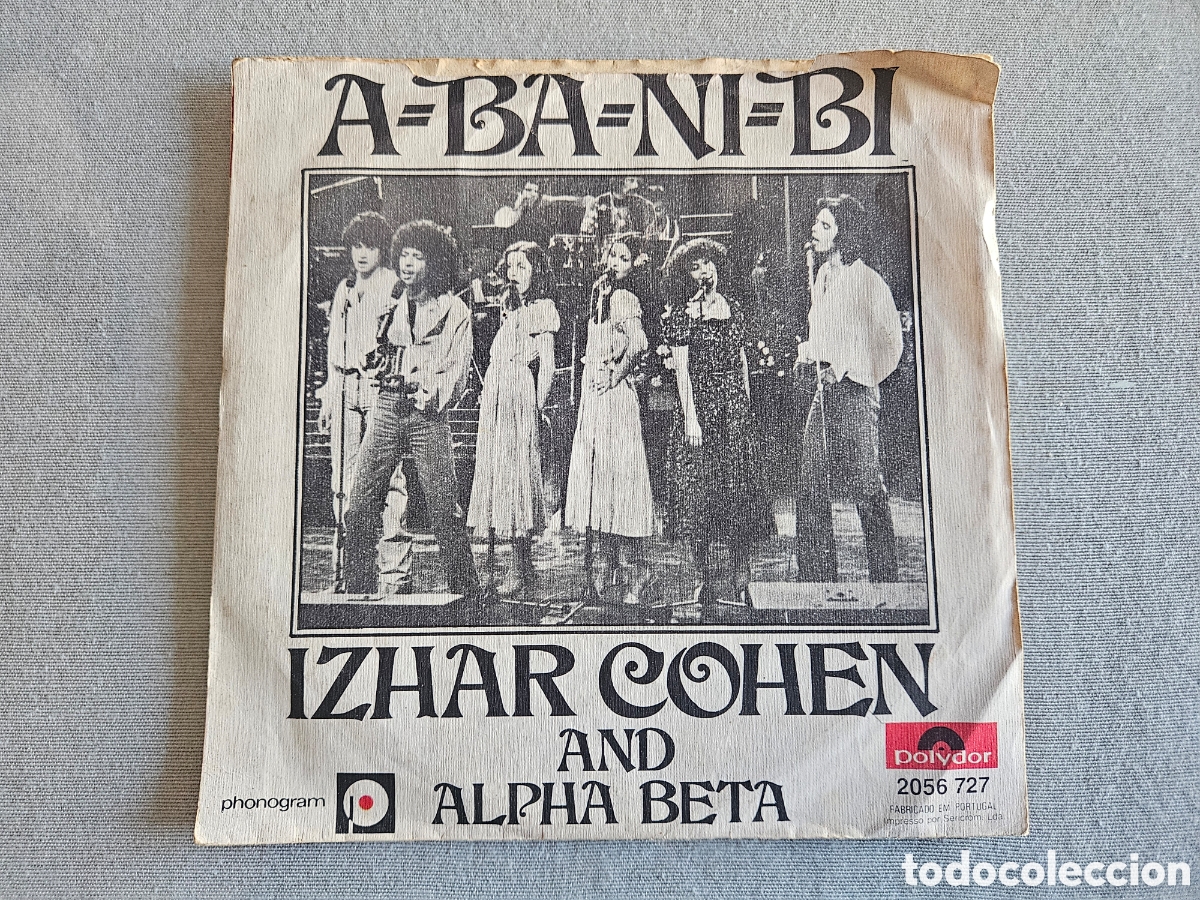 Discos de vinilo: Single Izhar Cohen abanibi - Foto 2