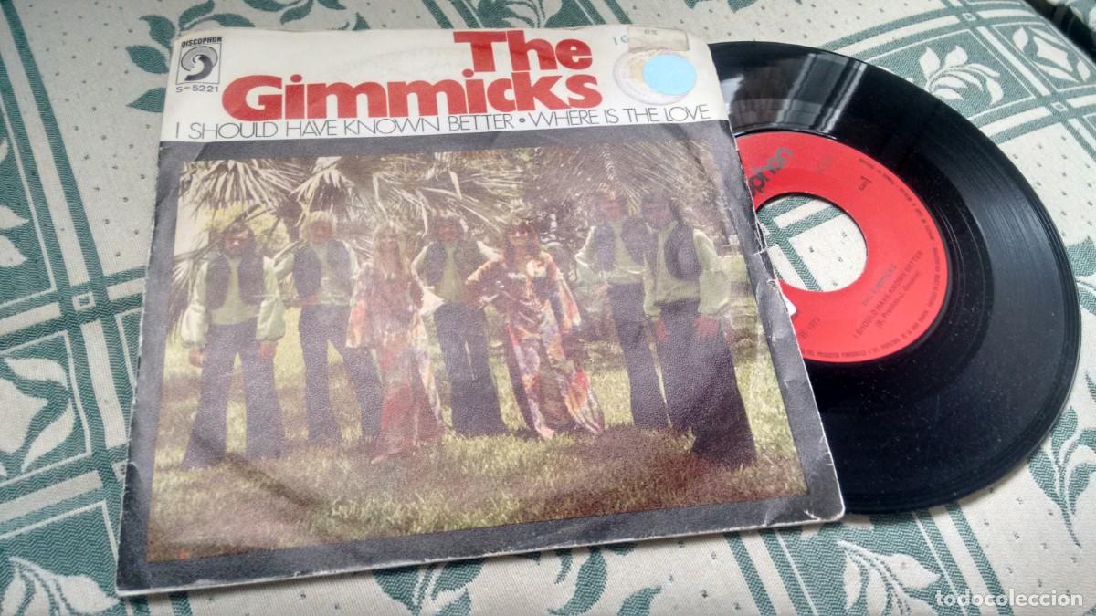 Discos de vinilo: Single ( vinilo) de THE GIMMICKS a&ntilde;o 1.72 - Foto 1