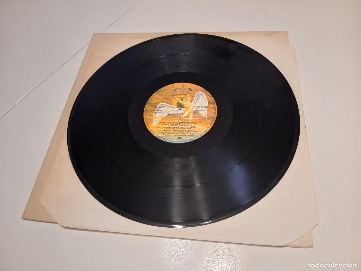 Discos de vinilo: Led Zeppelin &ndash; Presence- (1983) LP disco vinilo - Foto 4