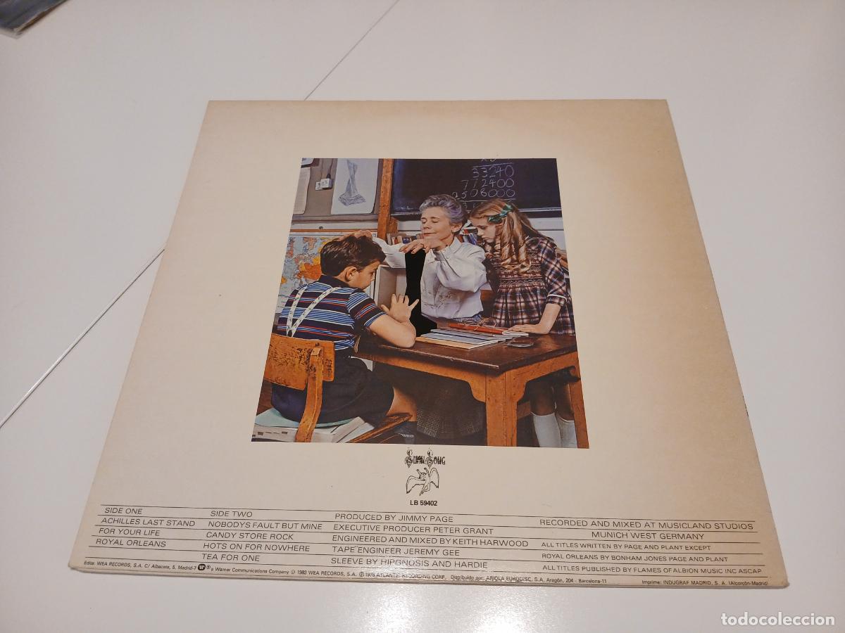 Discos de vinilo: Led Zeppelin &ndash; Presence- (1983) LP disco vinilo - Foto 7