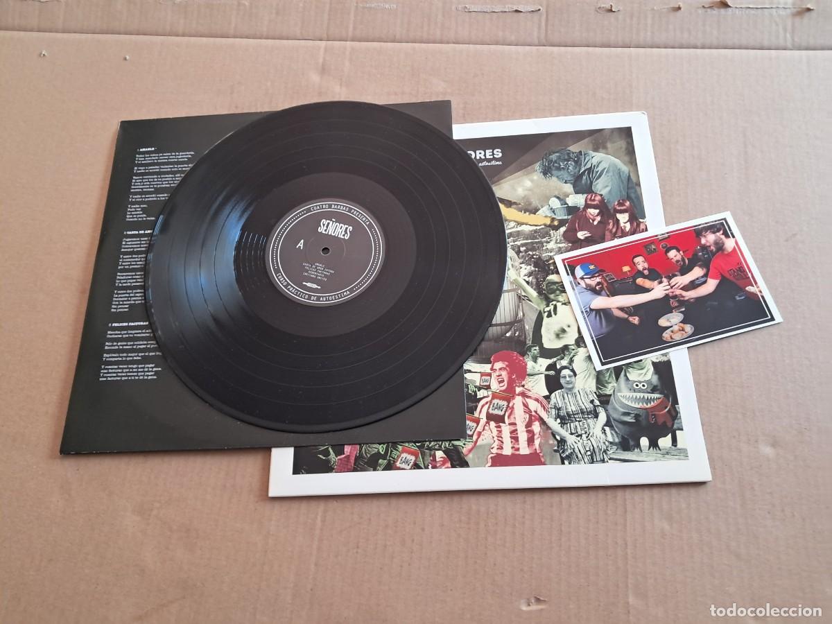 Discos de vinilo: SE&Ntilde;ORES - CURSO PRACTICO DE AUTOESTIMA LP + CD 2013 INDIE ROCK - Foto 4