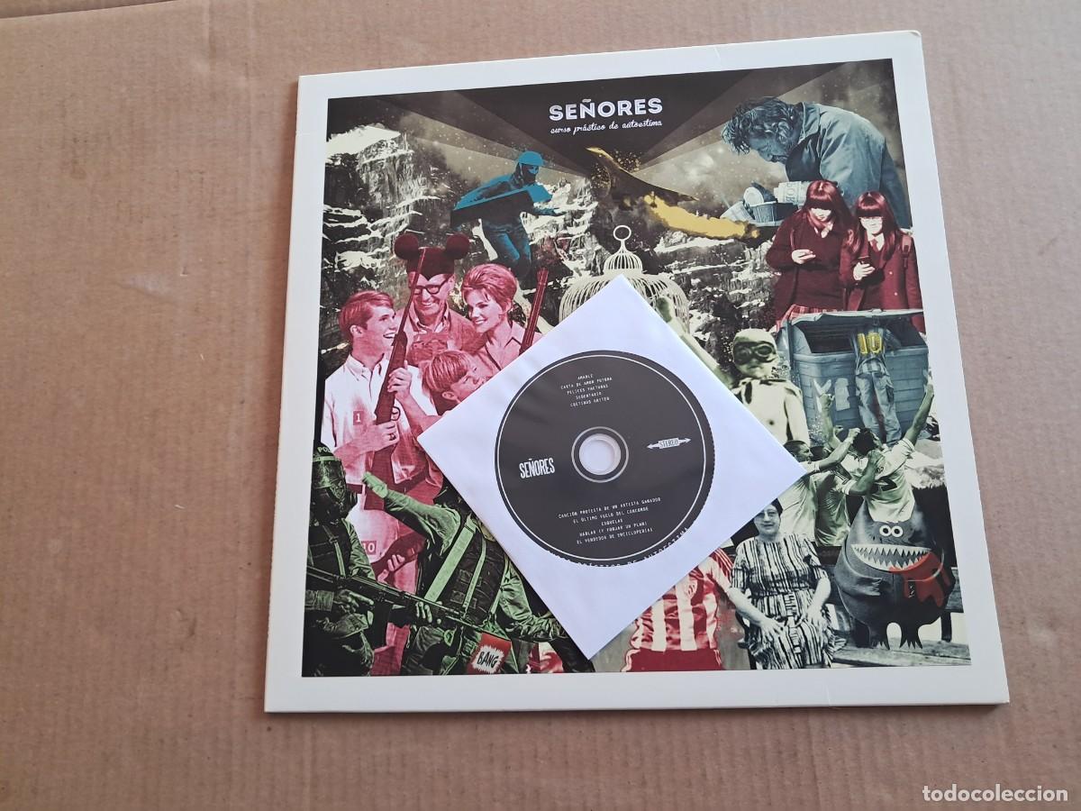 Discos de vinilo: SE&Ntilde;ORES - CURSO PRACTICO DE AUTOESTIMA LP + CD 2013 INDIE ROCK - Foto 5