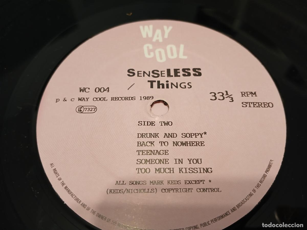 Discos de vinilo: Senseless Things &ndash; Postcard C.V.- (1990) LP disco vinilo - Foto 2