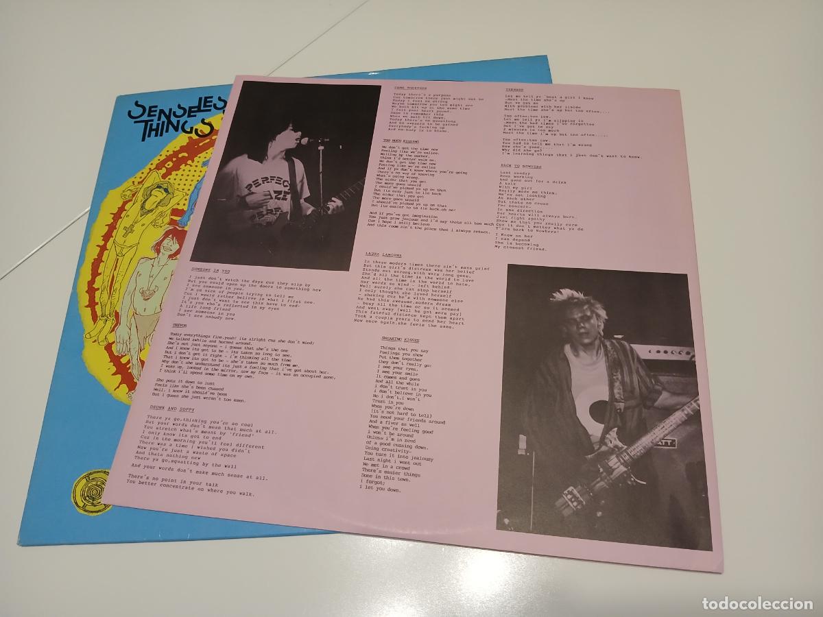 Discos de vinilo: Senseless Things &ndash; Postcard C.V.- (1990) LP disco vinilo - Foto 5