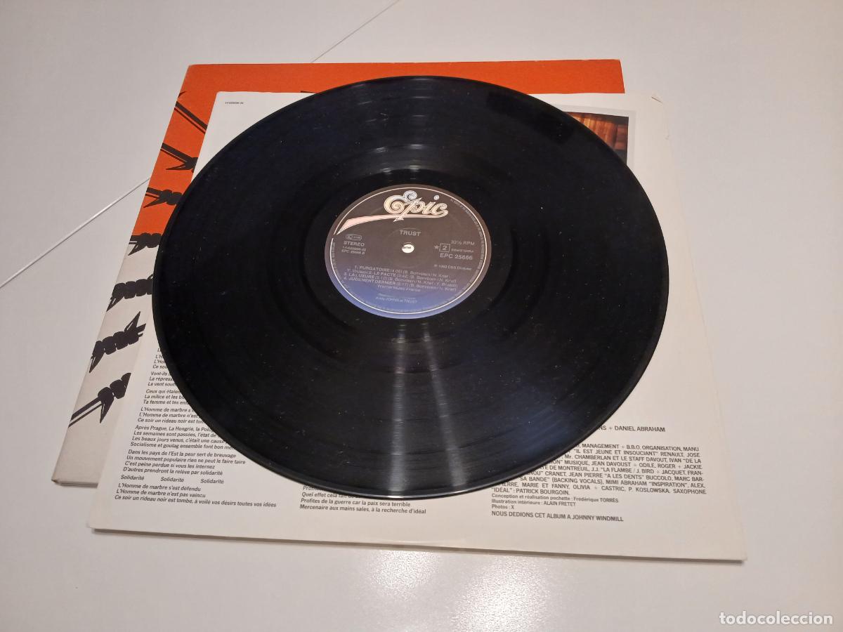 Discos de vinilo: Trust &ndash; Id&eacute;al- (1983) LP disco vinilo - Foto 4