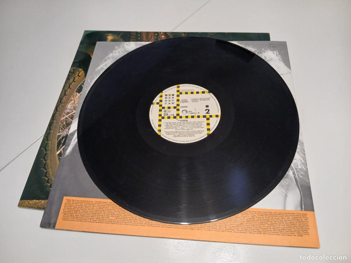 Discos de vinilo: Vixen &ndash; Vixen- (1988) LP disco vinilo - Foto 4