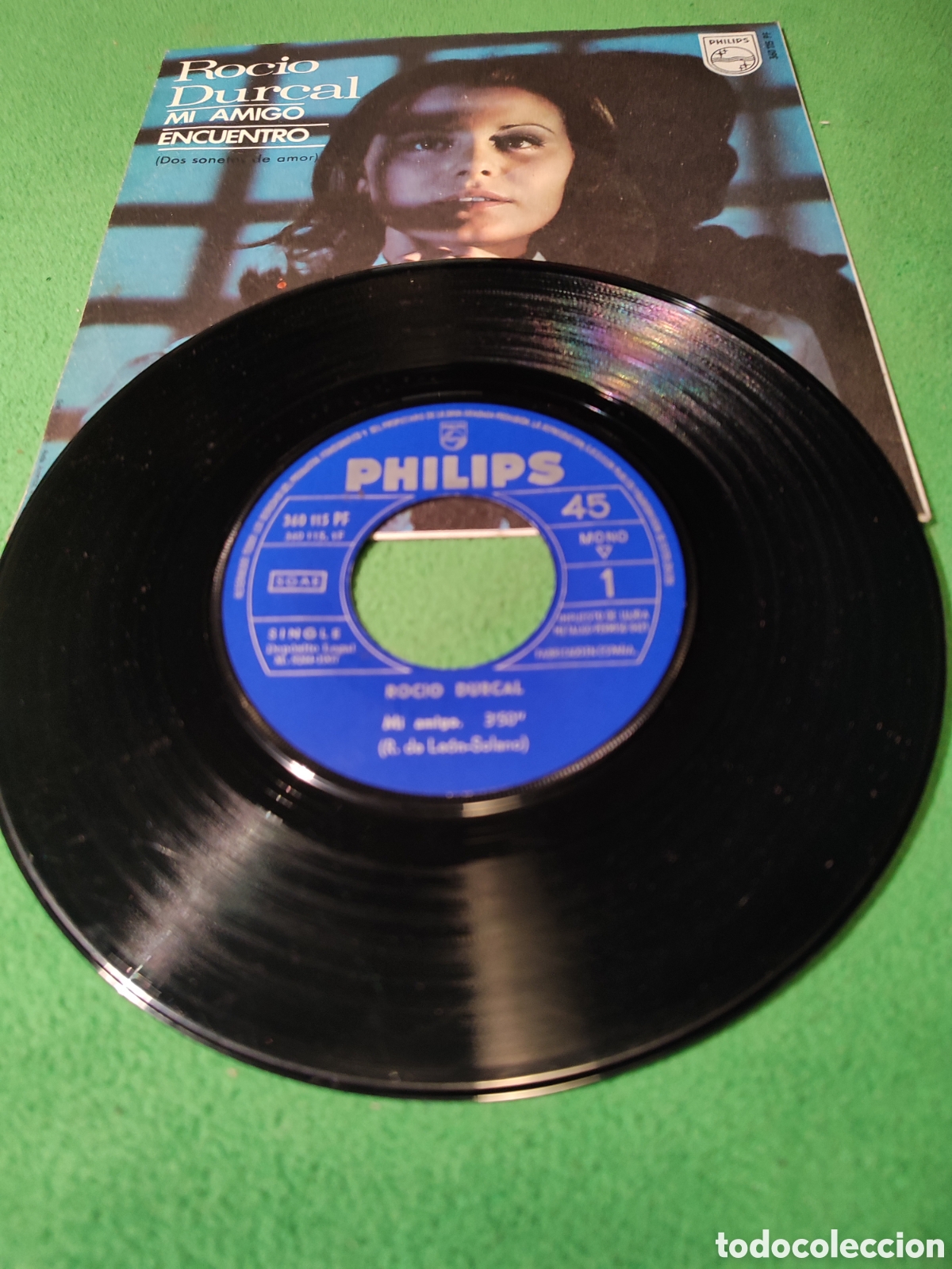Discos de vinilo: Roc&iacute;o Durcal - Mi amigo / Encuentro - Foto 2